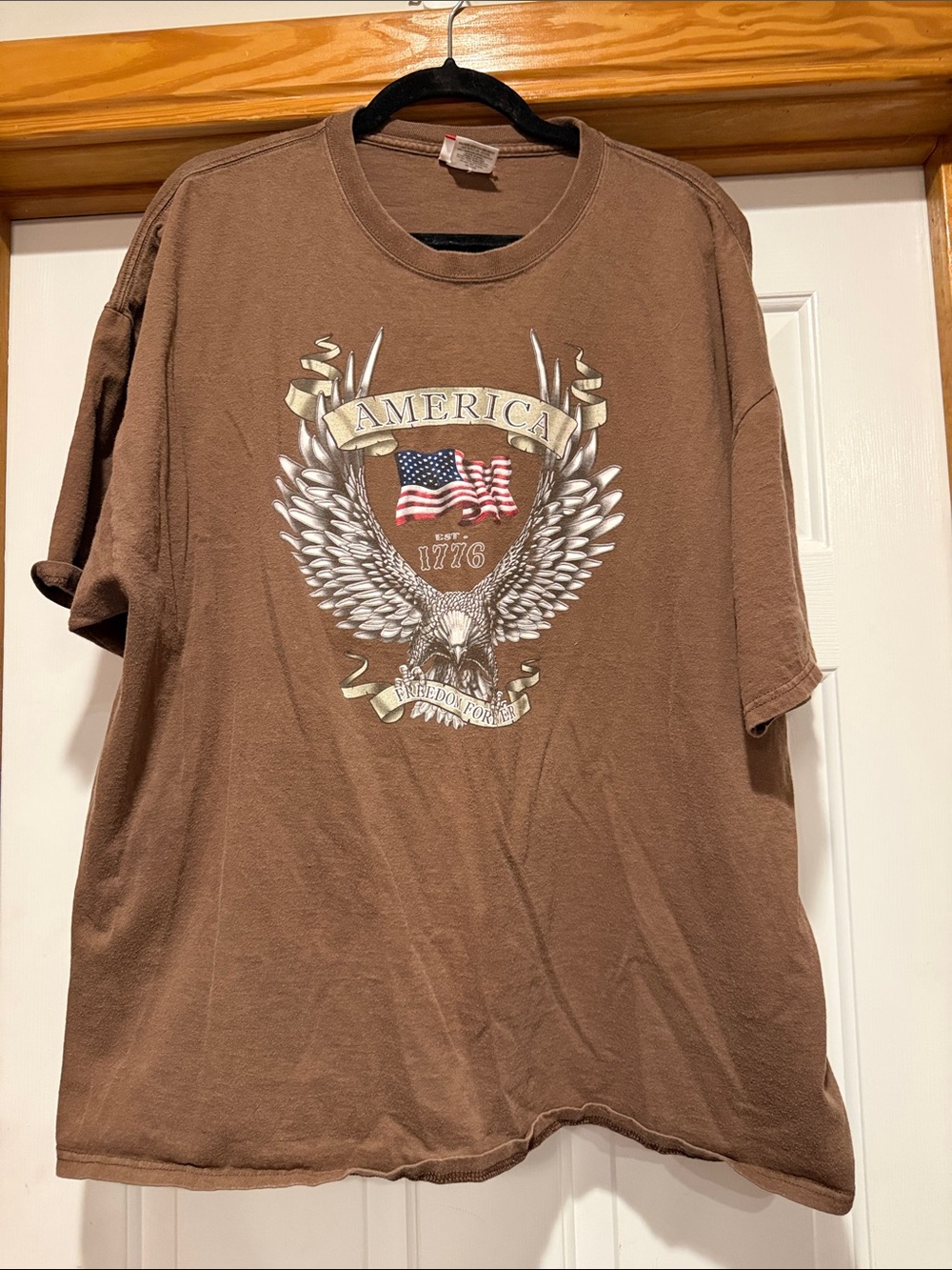 Sonoma Brown America 1776 Eagle Graphic Short-Sleeve Tee